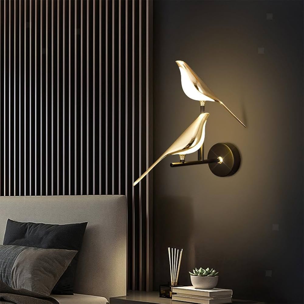 Gold Bird LED Wall Light