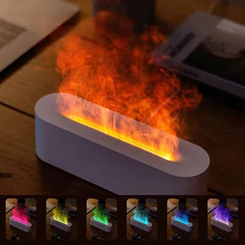 LumiFlame RGB Aroma Humidifier