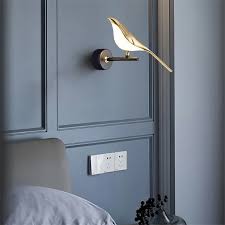 Gold Bird LED Wall Light